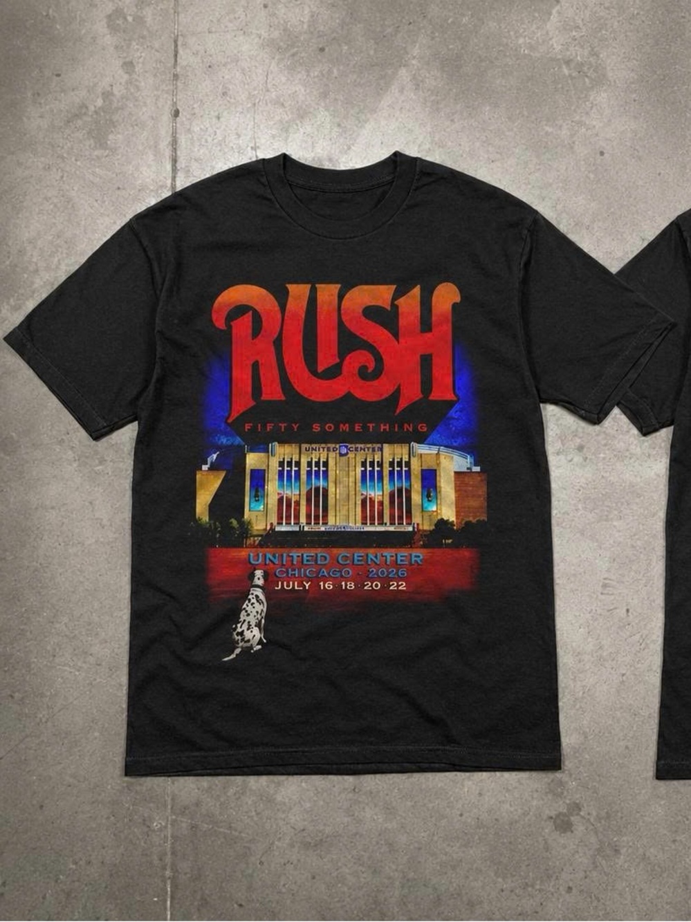 United Center Chicago Black Graphic Tour T-Shirt